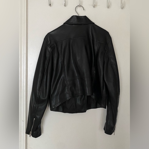 H&M Leather Motorcycle Jacket - Picture 2 of 3